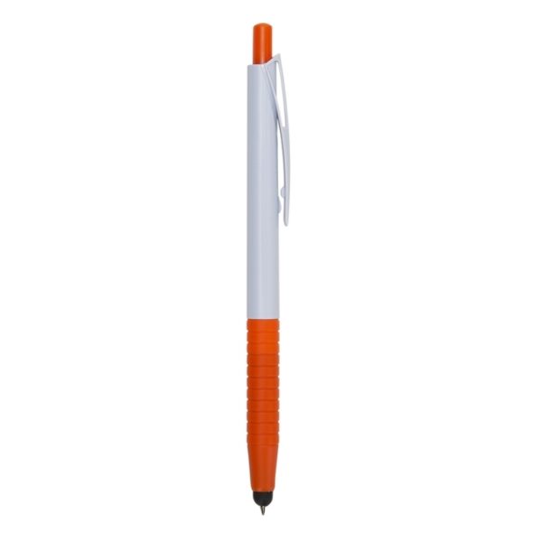 Caneta-Plastica-Touch-LARANJA-402C